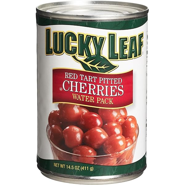 Amazon.com : Lucky Leaf Red Tart Pitted Cherries Packed in Water